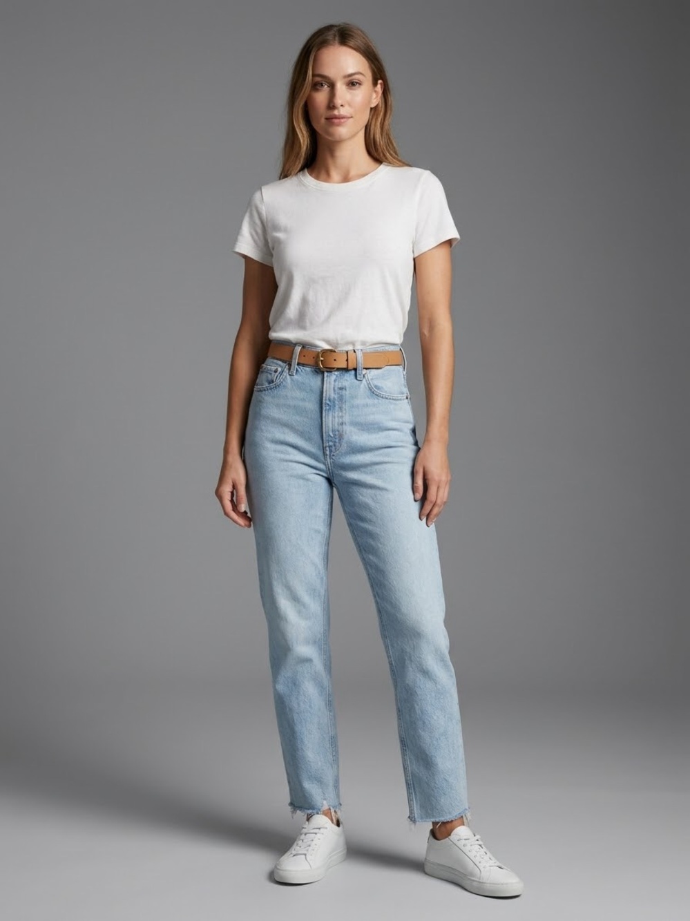 Abercrombie & Fitch The 90’s Straight Ultra High-Rise Curve Love Jeans